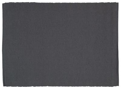 HEMA Placemats - 42 x 32 - katoen - grijs - 2 stuks (grijs)