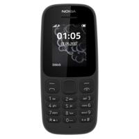 Mobiele Telefoon Nokia 105 DualSIM 1,45" Zwart