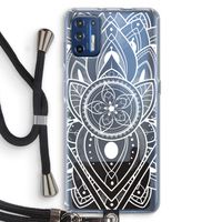 It's Complicated: Motorola Moto G9 Plus Transparant Hoesje met koord