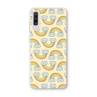 Regenboog: Samsung Galaxy A70 Transparant Hoesje