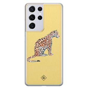 Samsung Galaxy S21 Ultra siliconen hoesje - Leo wild