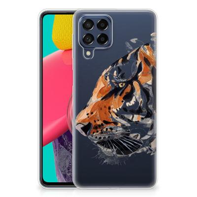 Smartphone hoesje Samsung Galaxy M53 Watercolor Tiger