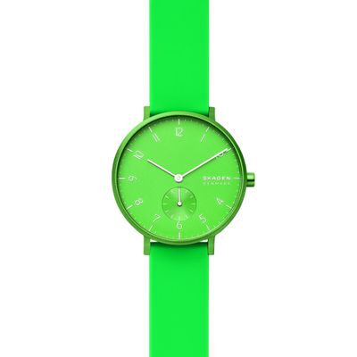 Horlogeband Skagen SKW2819 Silicoon Groen 16mm