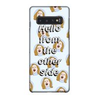 Hello: Samsung Galaxy S10 4G Volledig Geprint Hoesje