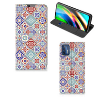 Motorola Moto G9 Plus Standcase Tiles Color