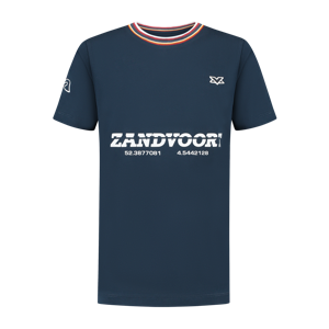 Kids - T-shirt - Navy - MV Official x Zandvoort - 128-134 - Max Verstappen