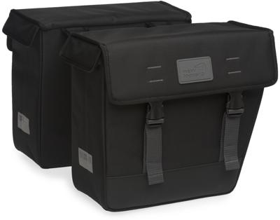 Newlooxs New looxs origin dubbel tas zwart - fietstas - unisex - waterafstotend - 39l