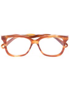 Chloé Eyewear lunettes de vue à monture rectangulaire - Orange
