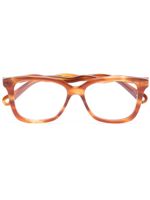 Chloé Eyewear lunettes de vue à monture rectangulaire - Orange