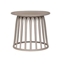 WOOOD Outdoor Bijzettafel 'Boy' 50cm, kleur Taupe