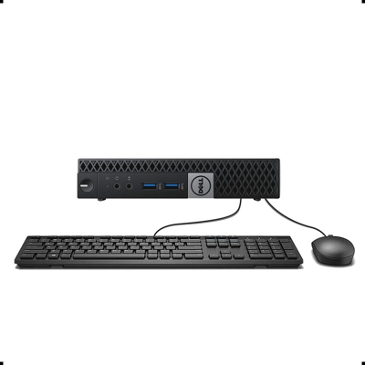 Dell Optiplex 7040 Micro Tower - Intel Core i3-6e Generatie - 8GB RAM - 256GB SSD - Windows 11