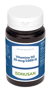 Bonusan Vitamine D3 25 mcg/1000IE Capsules