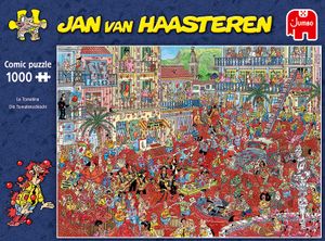 Jan van Haasteren – La Tomatina Puzzel 1000 Stukjes