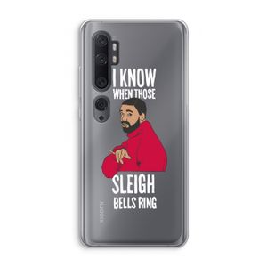 Sleigh Bells Ring: Xiaomi Mi Note 10 Pro Transparant Hoesje