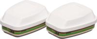 3M Gas- en combinatiefilter | A1 B1 E1 K1 P3R | EN 14387:2004 + A1:2008 | v. serie 6000 | 4 stuks - 7100104317 7100104317