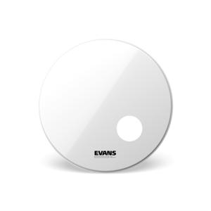 Evans BD20RSW EQ3 Reso Smooth White bassdrumvel 20 inch