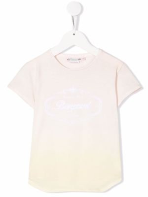 Bonpoint t-shirt à logo imprimé - Rose