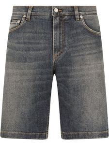 Dolce & Gabbana bermuda en jean - Bleu