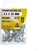 Spaanpl.schr. 4.5x20mm 30st - Deltafix