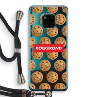 Koekerond: Huawei Mate 20 Pro Transparant Hoesje met koord