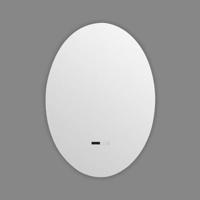 Badkamerspiegel verwarmd &apos;Lisette&apos; anti condens ingebouwde led lamp 70 cm
