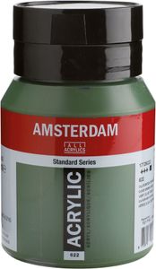 Royal Talens Amsterdam Acrylverf 500 ml - Olijfgroen Donker