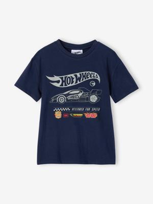 T-shirt jongen HOT WHEELS marineblauw