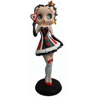 Betty Boop Queen of Hearts Beeldje 29 cm