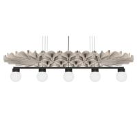 Buzzi Space - BuzziPleat Edel Long Quintet LED Globe/Spot Hanglamp