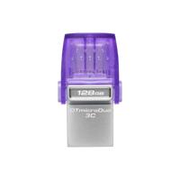 USB stick Kingston microDuo 3C Zwart Paars 128 GB