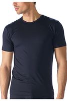 Mey Network Regular Fit T-Shirt ronde hals marine, Effen - thumbnail