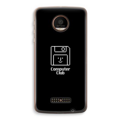 Hello: Motorola Moto Z Force Transparant Hoesje