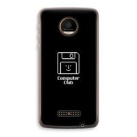Hello: Motorola Moto Z Force Transparant Hoesje