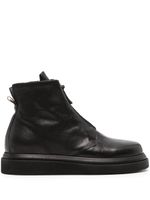 Moma bottines Tronchetto en cuir - Noir