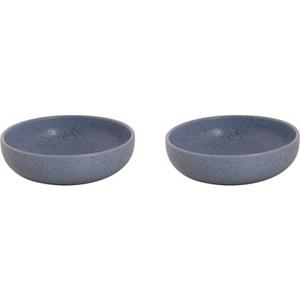 Palmer Schaal Sandy Loam 16 cm 50 cl Blauw Stoneware 2 stuks