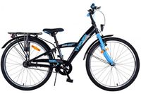 Volare thombike kinderfiets - jongens - 24 inch - zwart blauw - 3 versnellingen
