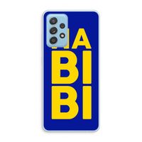 Habibi Blue: Samsung Galaxy A73 Transparant Hoesje Habibi Blue: Samsung Galaxy A73 Transparant Hoesje