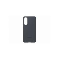 Hoesje - SAMSUNG - S25 Edge - Siliconen - Zwart - Elegant, modern - thumbnail