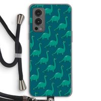 Diplodocus: OnePlus Nord 2 5G Transparant Hoesje met koord Diplodocus: OnePlus Nord 2 5G Transparant Hoesje met koord