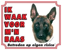 Mechelaar Waakbord - Ik waak voor mijn baas