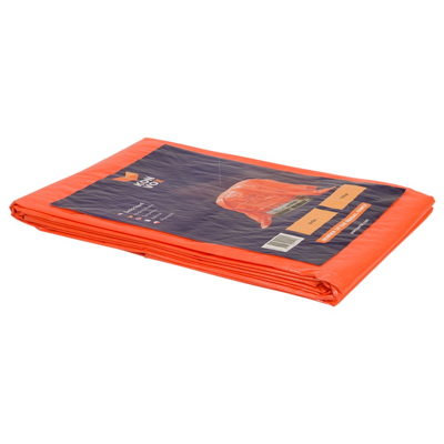 Konvox Foliefol Dekkleed 4 x 5 M Oranje