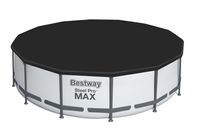 Bestway - Steel Pro MAX - Opzetzwembad inclusief filterpomp en accessoires - 427x122 cm - Rond - thumbnail