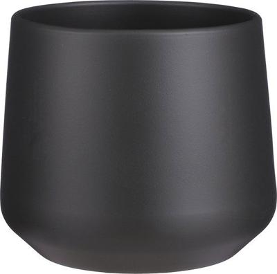 Amber pot rond d.grijs mat h18xd21cm - Mica decorations