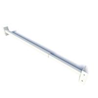 SecuBar Single barrièrestang - wit - 60-110 cm - 2010.356.011