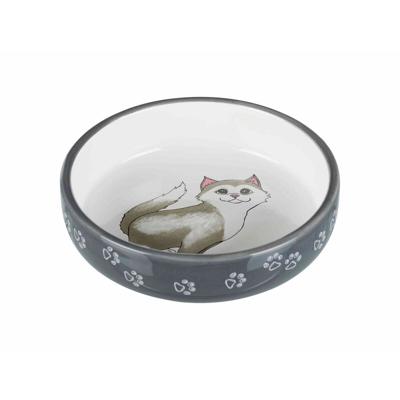 Voerbak voor katten Trixie Wit Grijs
