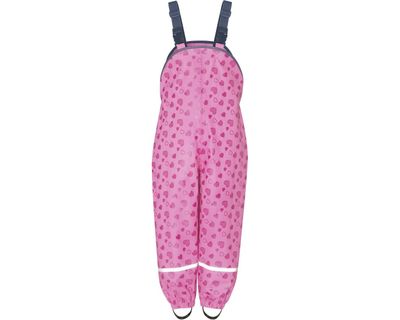 Playshoes regenbroek verstelbaar Hartjes Roze Maat