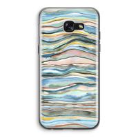 Watercolor Agate: Samsung Galaxy A5 (2017) Transparant Hoesje