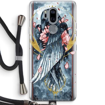 Golden Raven: LG G7 Thinq Transparant Hoesje met koord