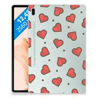 Samsung Galaxy Tab S7FE Hippe Hoes Hearts