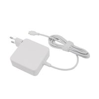 96W Universal Notebook Adapter TYPEC Type-C USB-C Automatic bulk packing white with typec cable - thumbnail